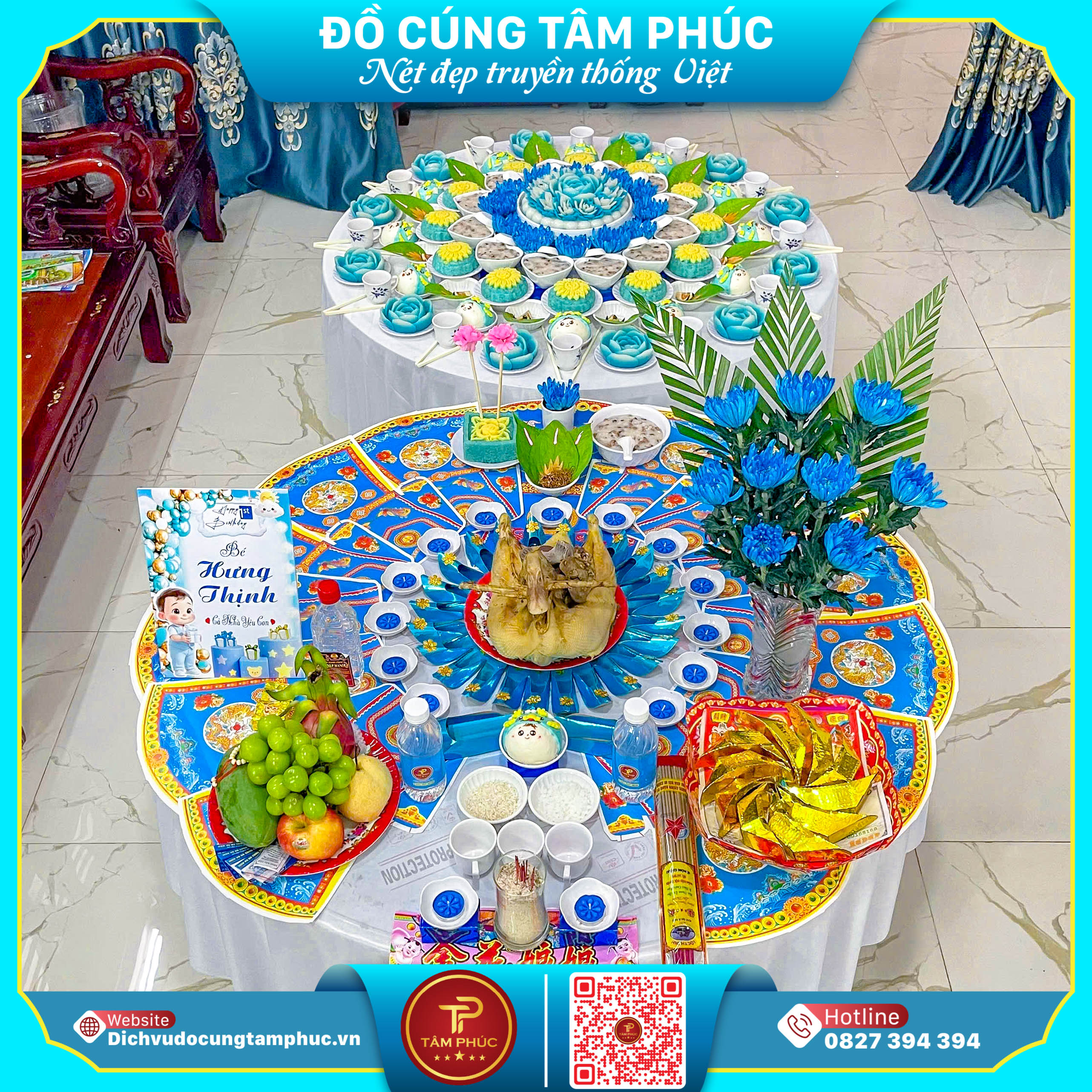 Mâm Cúng Thôi Nôi Trọn Gói, Chuẩn Nghi Lễ Tại Cần Thơ